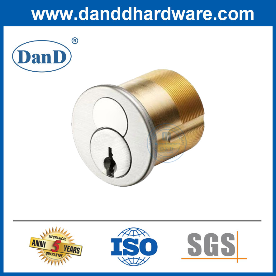 轮辋缸固体黄铜结构硬件锁定旋钮杆缸DDLC017