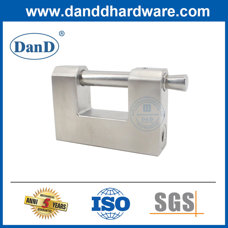 重型Masterlock Padlock 80mm Pad Lock前门Padlock-DDPL008