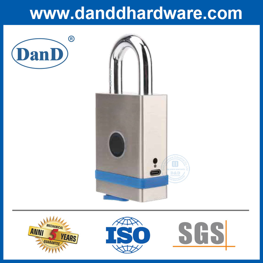 行李箱无钥匙安全性USB可充电智能指纹垫锁定DDPL010