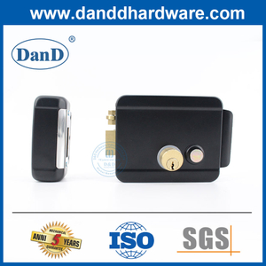 安全门黄铜闩锁3圆形僵局黑色电圈锁定设置DDRL042