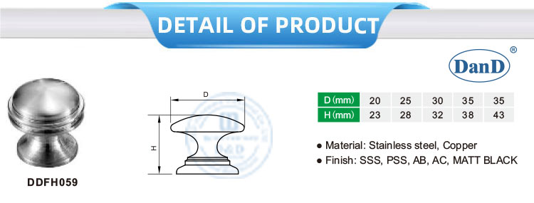 梳妆台抽屉旋钮