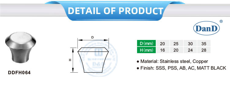 现代梳妆台旋钮