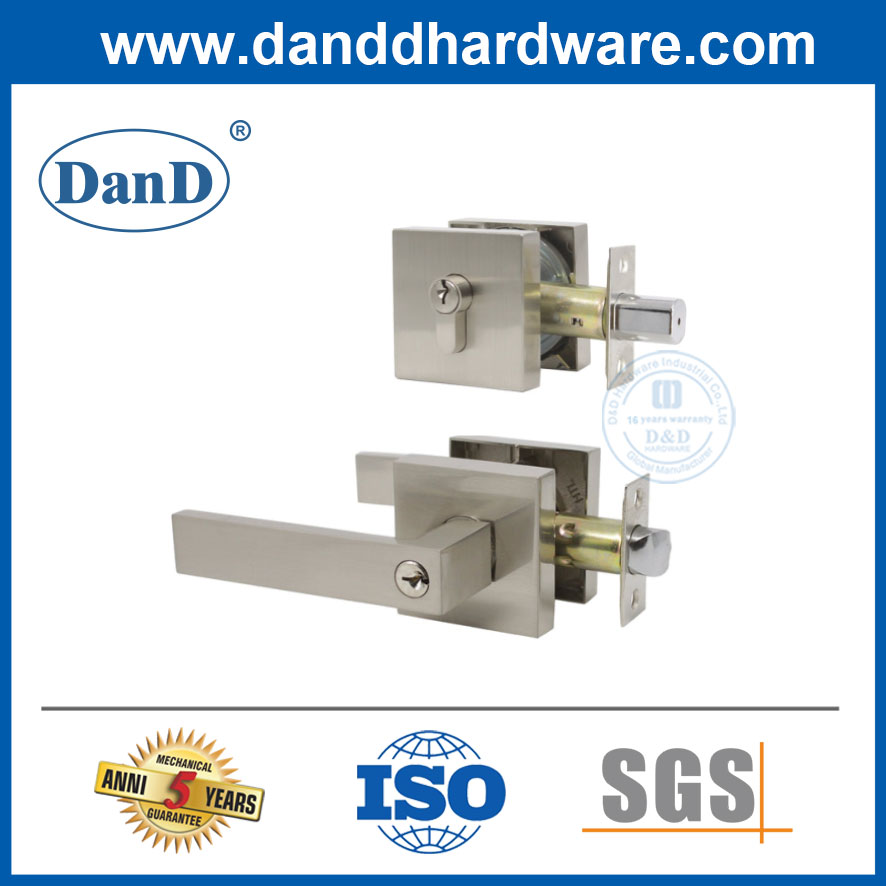 钥匙入口门杠杆缸僵局最佳外观锁定ddlk025