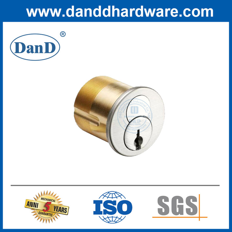 IC芯缸固体黄铜ANSI 6针可互助的核心气缸DDLC013