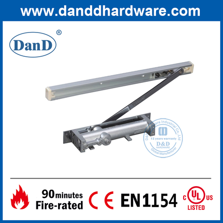 铝弹簧隐藏滑动液压门闭合DDDC009