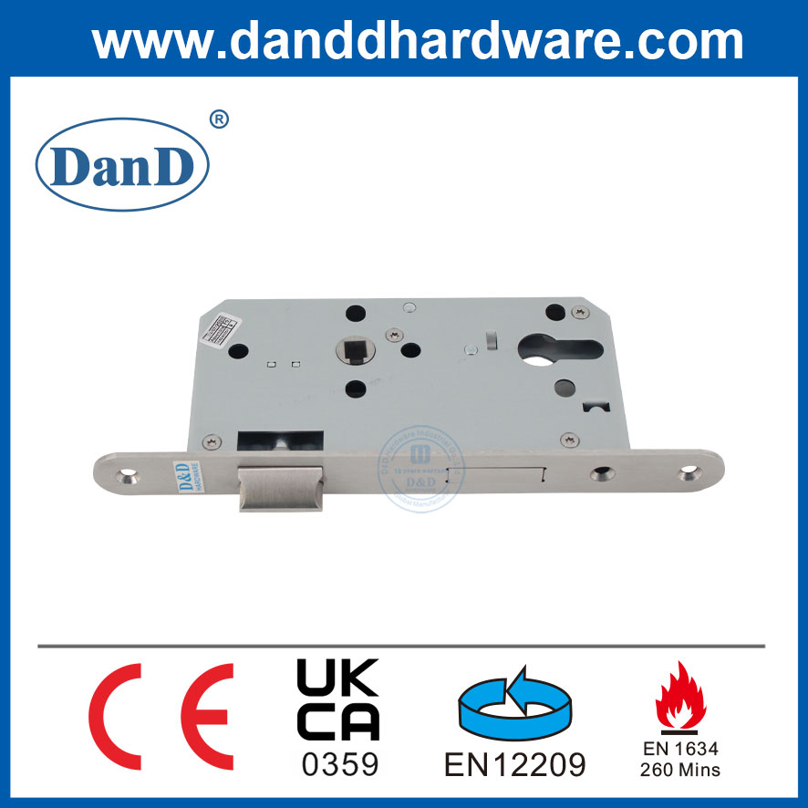 室内门硬件CE标记不锈钢防火室内门锁ddml009r-5572