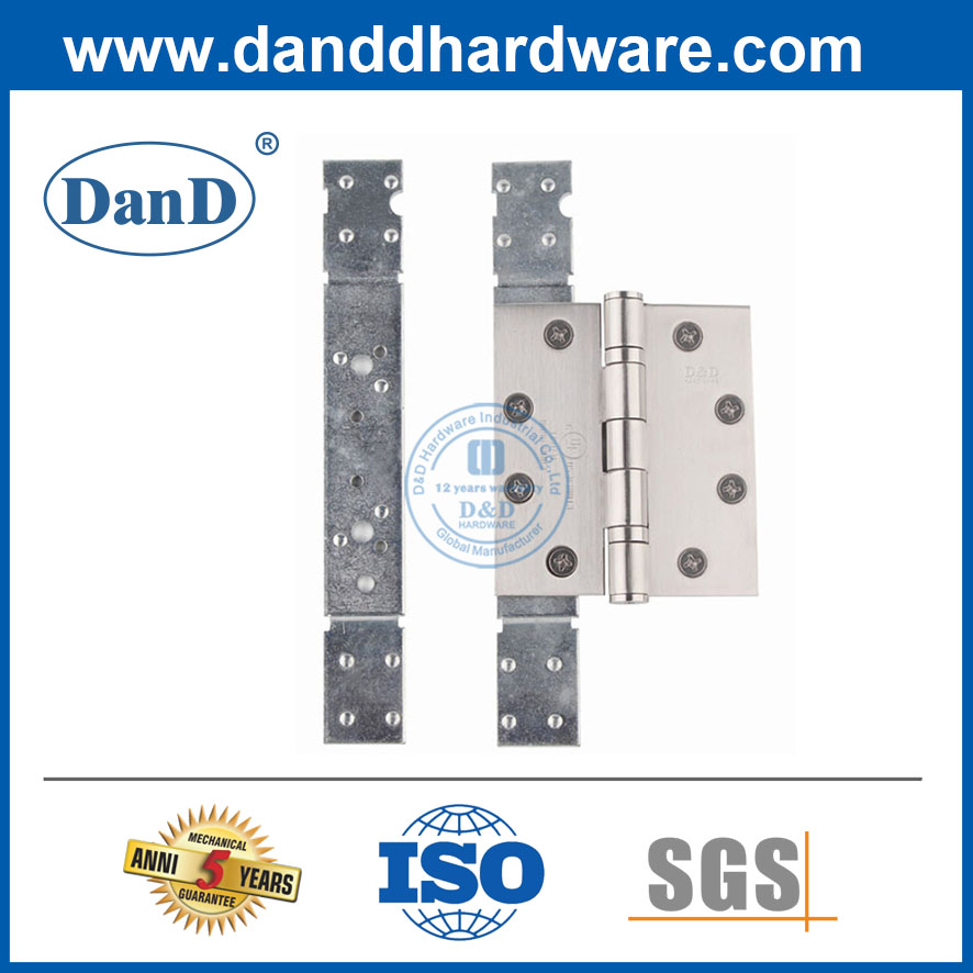 4英寸铰链孔间距DDHR003的门铰链加固板