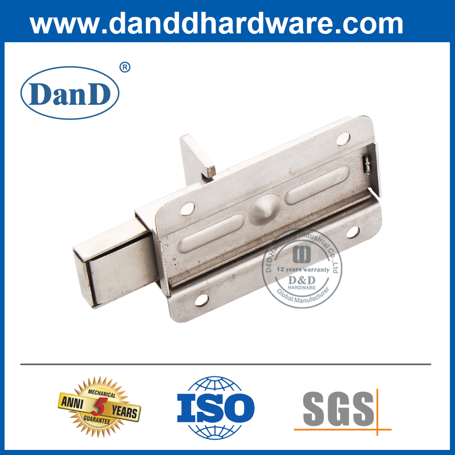 不锈钢表面安装的冲洗螺栓，用于双门DDDB013 
