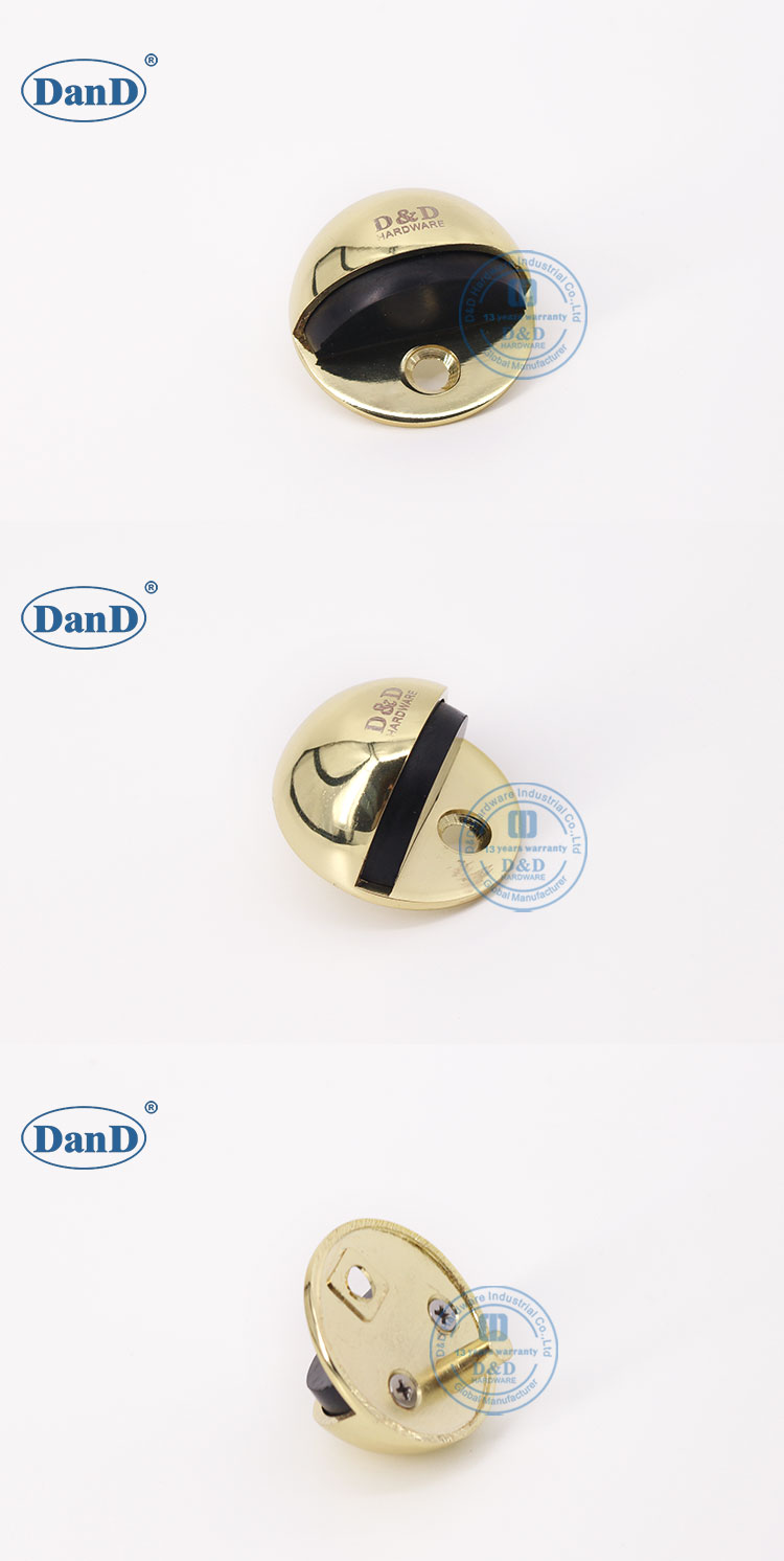 地板安装的门站