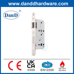 CE认证防火锁浴室ddml012r-5578不锈钢弯曲锁