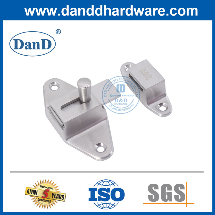 中国制造商门卫闩锁不锈钢安全门螺栓-DDDG007