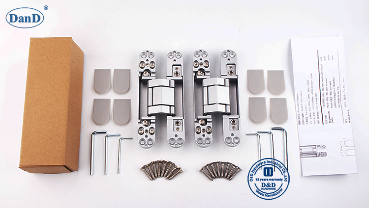 银重的隐藏门铰链D和D硬件-40kg