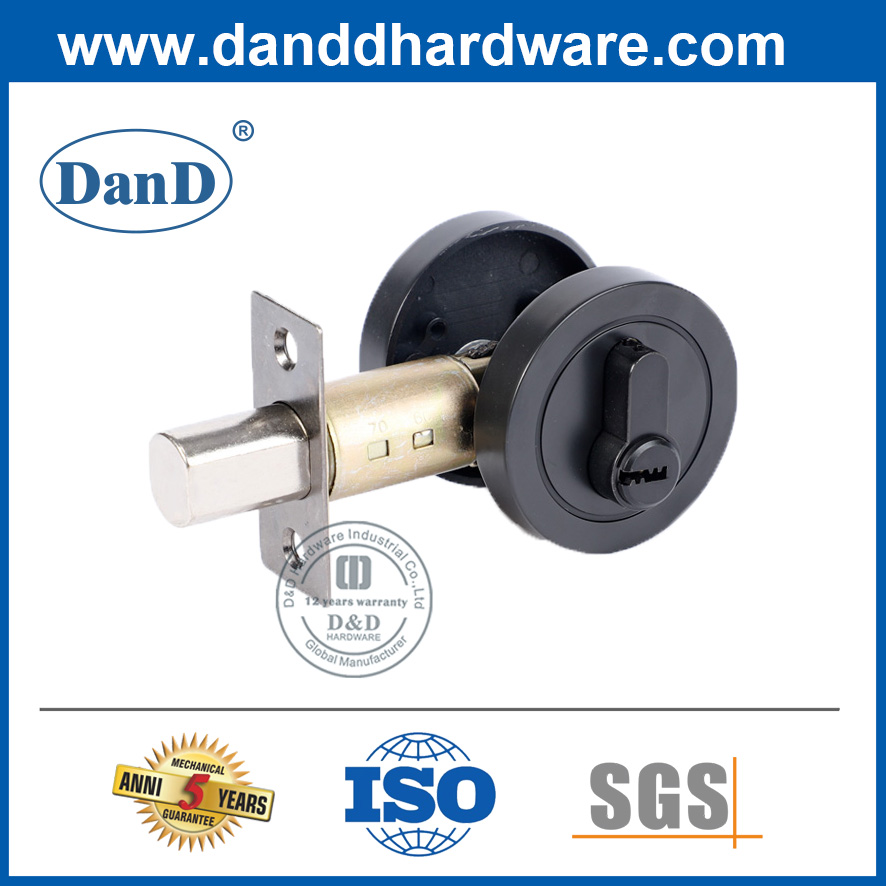 方形型锌合金双缸防止锁锁DDLK021