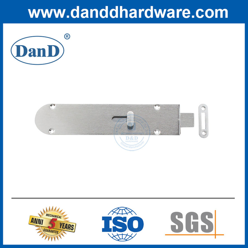 重型滑动螺栓锁黄铜桶闩锁-DDDB028
