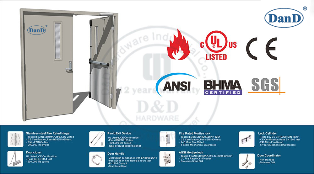 火门需要防火硬件吗？-D和D硬件
