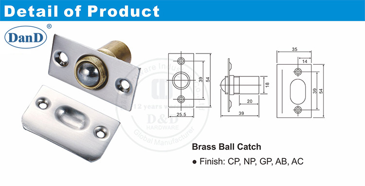 门抓住卧室门-D和D硬件