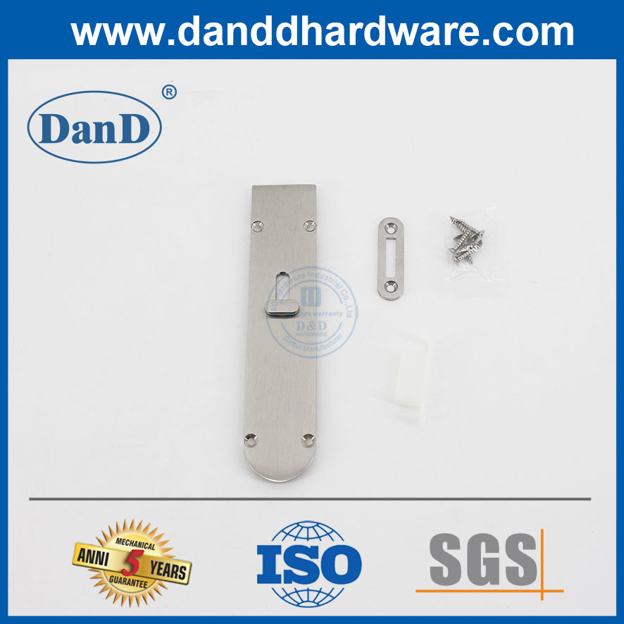 重型滑动螺栓锁黄铜桶闩锁-DDDB028