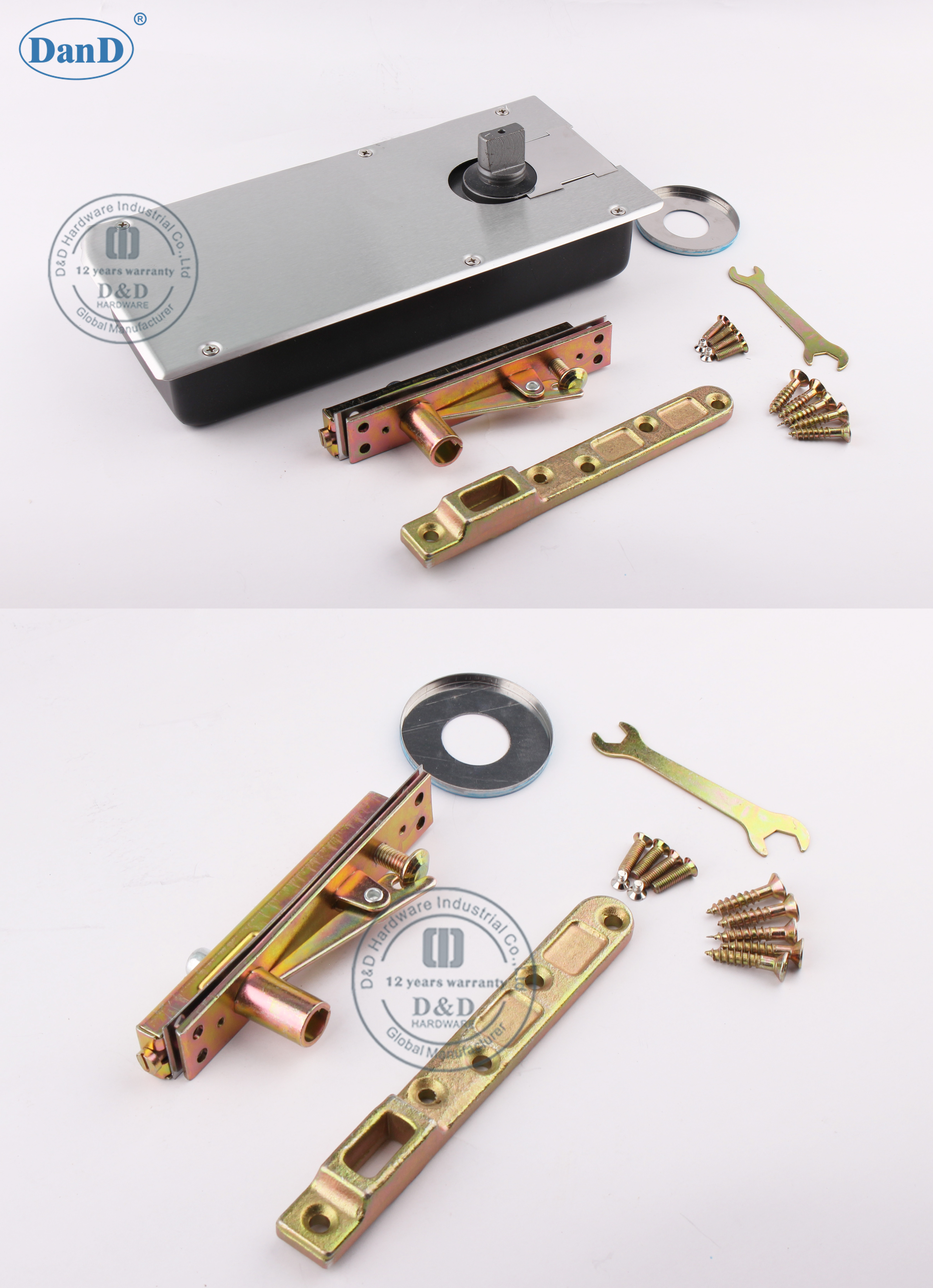 玻璃门地板弹簧D和D硬件