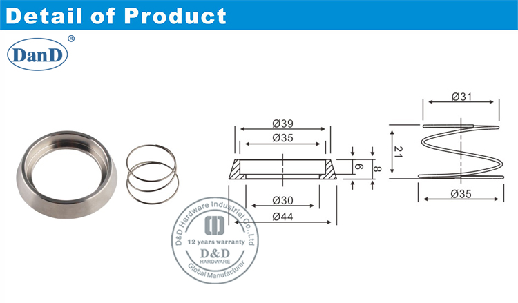 最好的衣领和Spring-D和D硬件