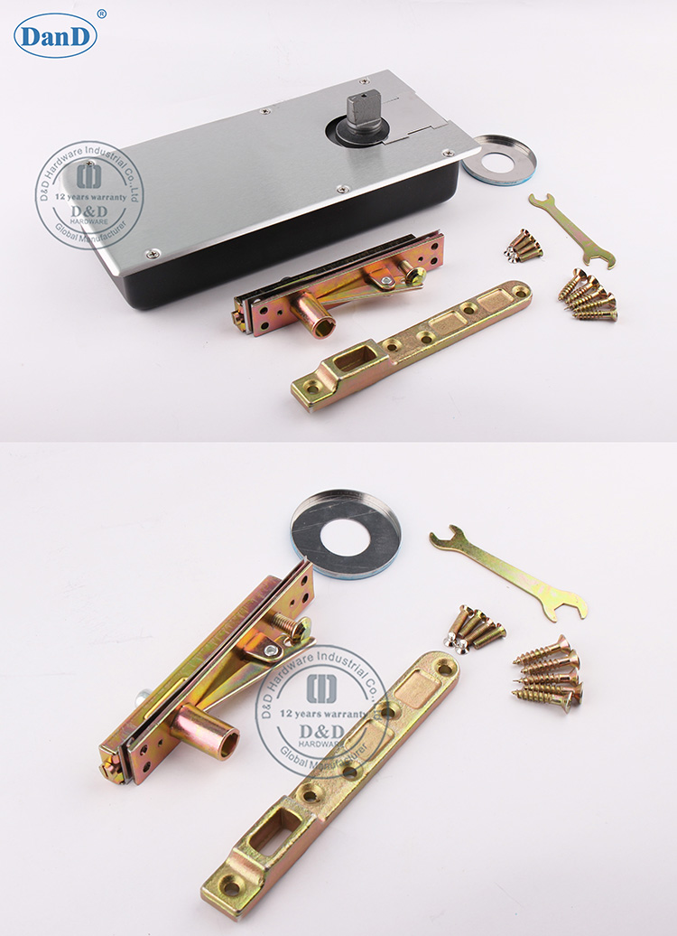 玻璃门地板弹簧D和D硬件