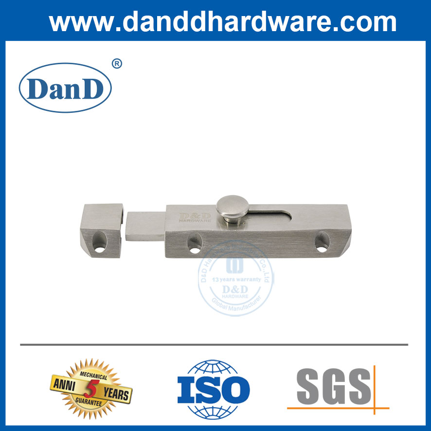 抛光的黄铜门闩锁桶螺栓用于法式门DDDB017