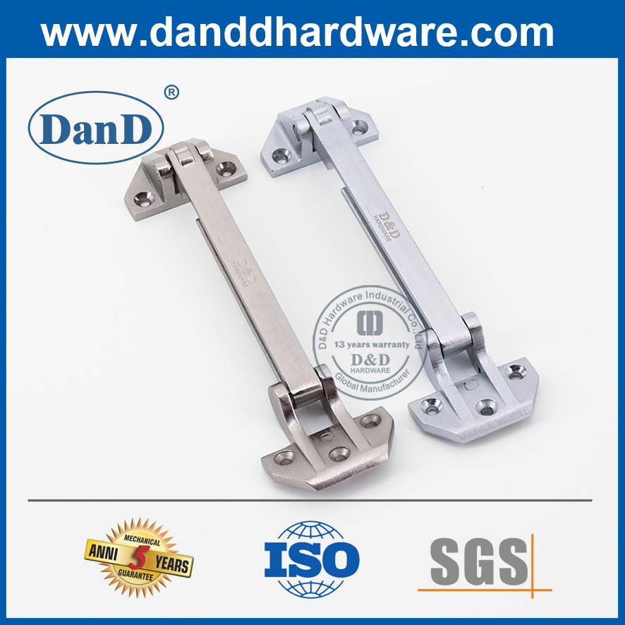 现代供应商Satin Chrome锌合金门闩锁护罩用于Home-DDDG009