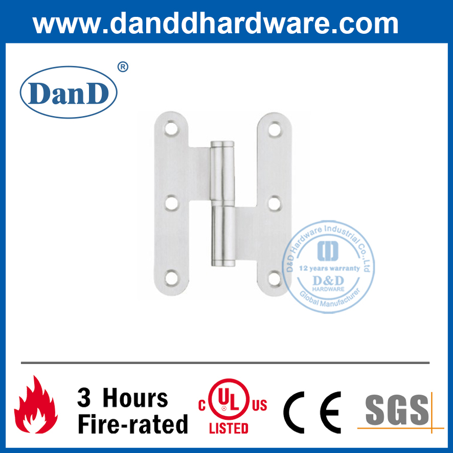 不锈钢316现代圆角H铰链用于木门 - DDSS019