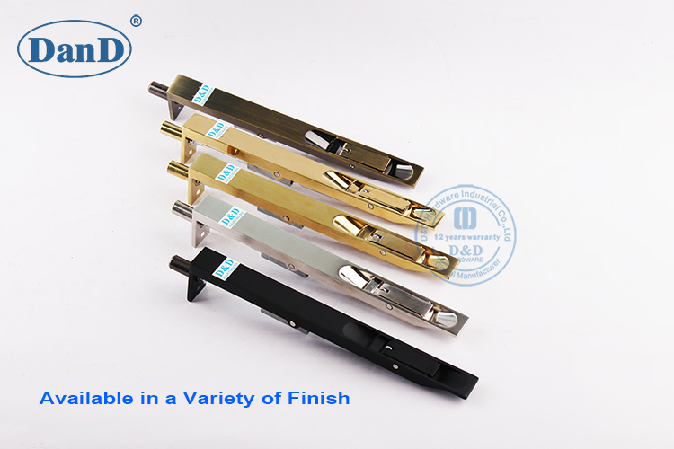 木制门D和D硬件的重型冲洗门螺栓