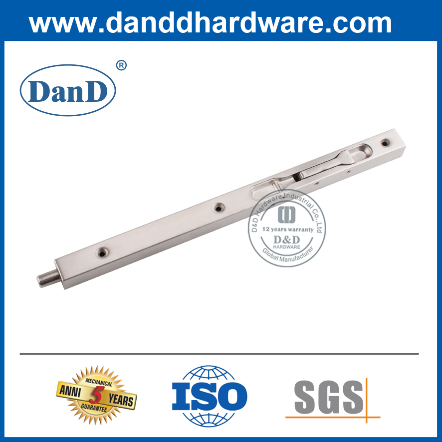 不锈钢不锈钢隐藏门安全螺栓手动冲洗螺栓DDDB008