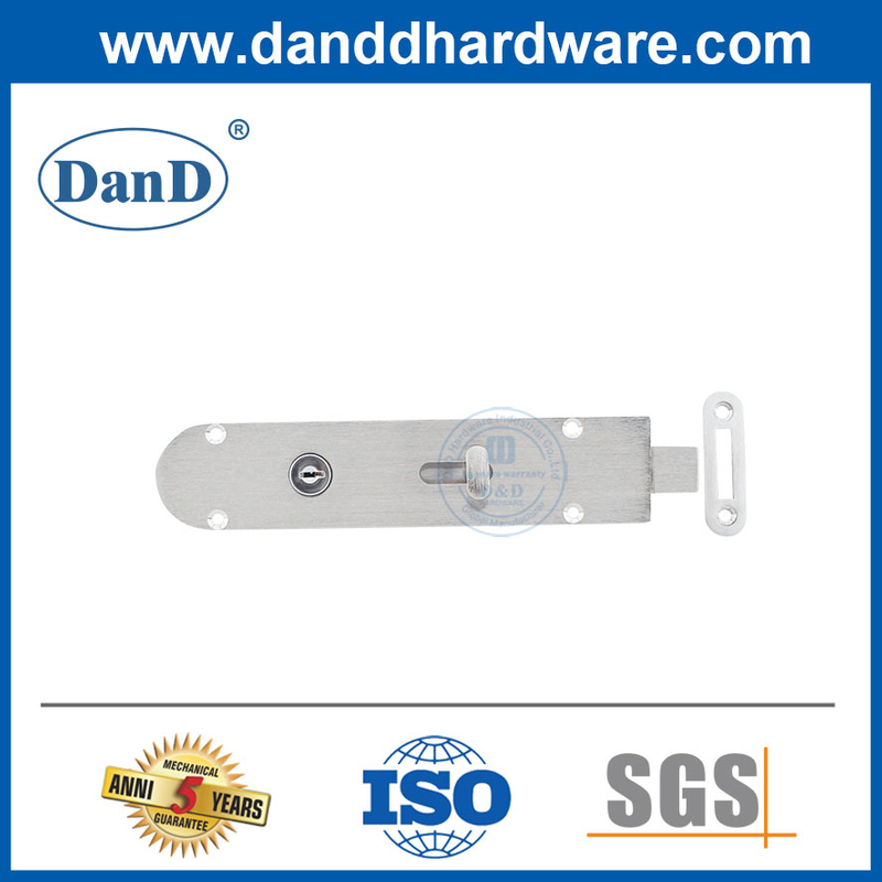 门安全螺栓锁桶螺栓黄铜门桶螺栓锁定dddb027