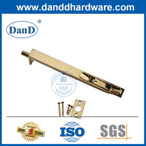 安全抛光的黄铜不锈钢冲洗门螺栓DDDB001