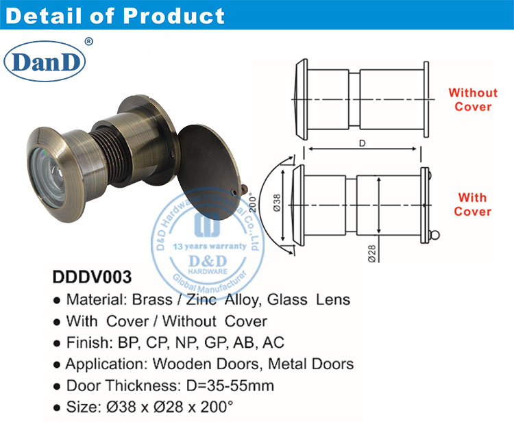 大门窥视孔查看器