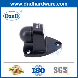 锌合金独特的金属门stopers不锈钢黑色门止于安全ddds029-b