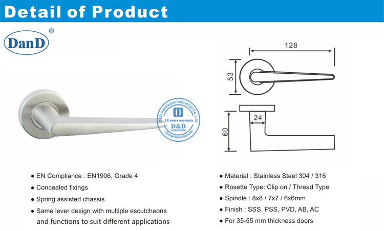 杠杆句柄set-d和d硬件