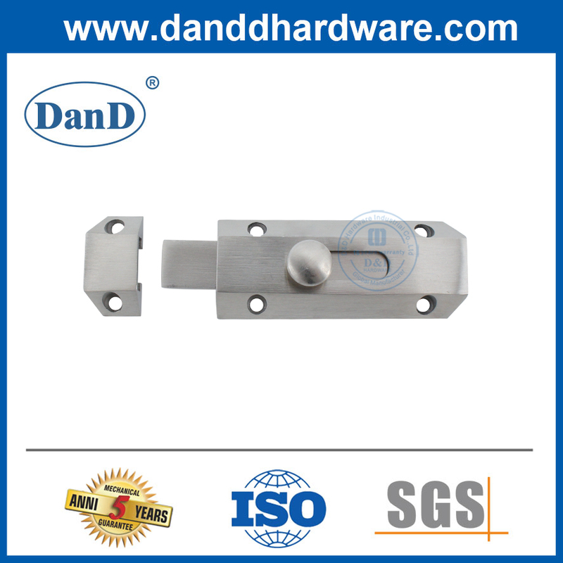 螺栓滑动锁滑螺栓锁不锈钢小桶螺栓锁定dddb029