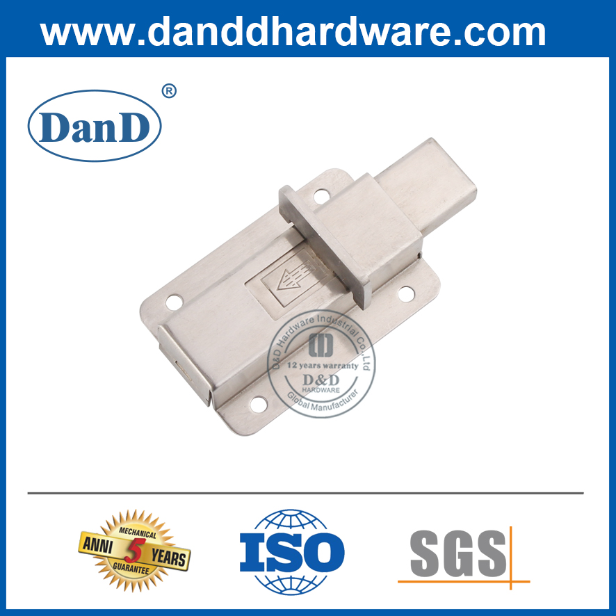 不锈钢表面安装的冲洗螺栓，用于双门DDDB013 