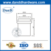 不锈钢最佳商业门停止，用于外门DDDS011