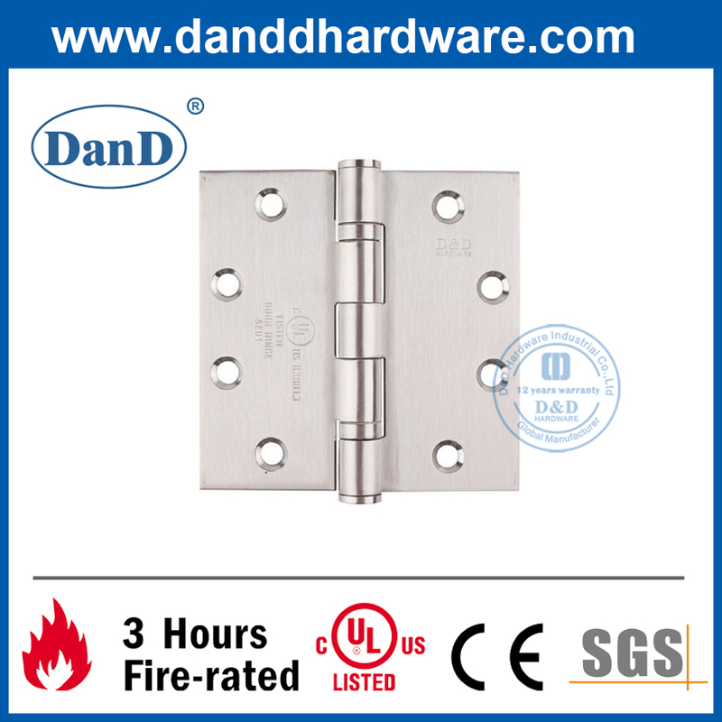 不锈钢316 UL额定措施折磨商用门铰链-DDSS002-fr-4.5x4.5x3.4