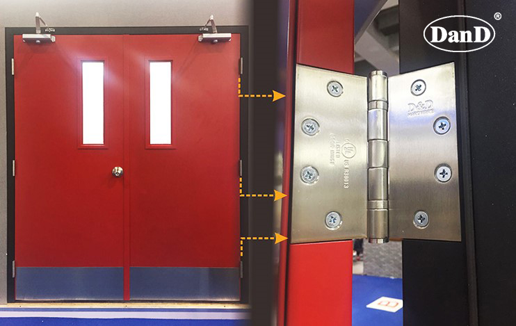 如何调整门铰链D和D硬件