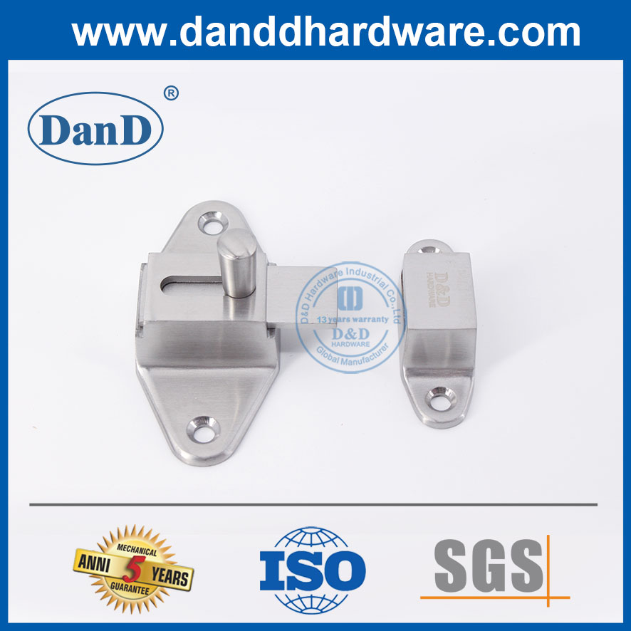 中国制造商门卫闩锁不锈钢安全门螺栓-DDDG007