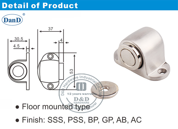 安全门塞-D和D硬件