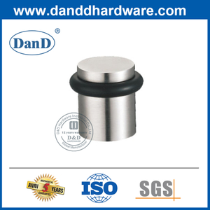 不锈钢现代银橡胶外门挡块-DDDS011