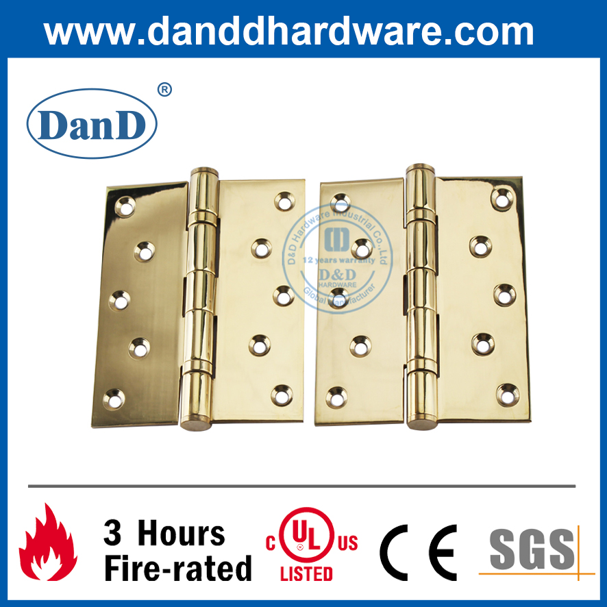 UL CE不锈钢抛光的黄铜建筑硬件，用于消防额定门DDDH004
