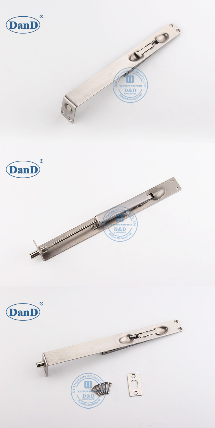 隐藏的冲洗螺栓