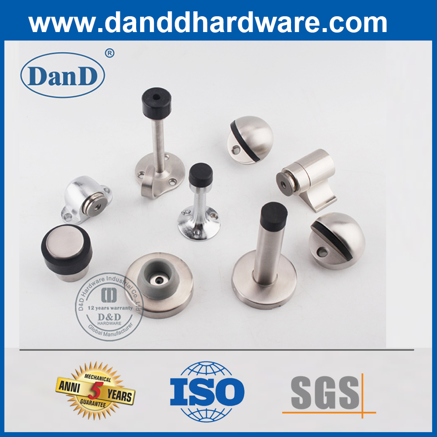 不锈钢橡胶圆形商业门塞子-DDS008