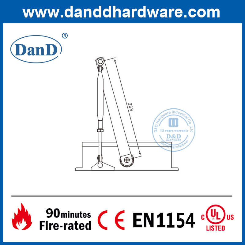 EN1154调整安全自动壁炉关闭dddc017