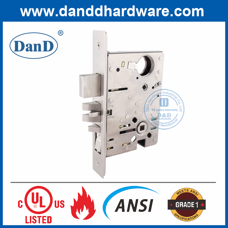 SUS304 ANSI 1级最安全的门锁，用于门口DDAL20