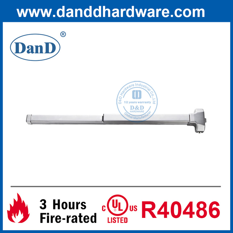 不锈钢304触摸条恐慌闩锁，用于消防逃生门-DDPD008