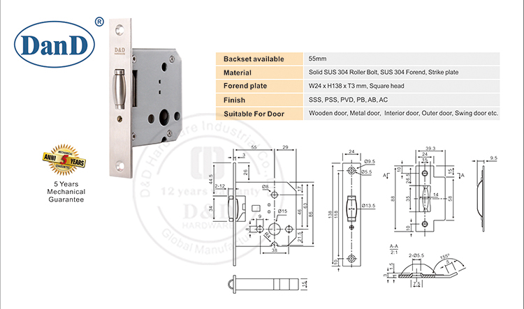 锁定体-d和d holdwarde