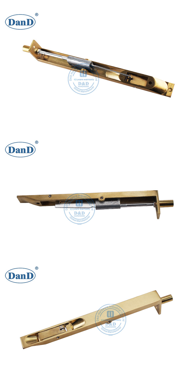 两扇门的冲洗螺栓